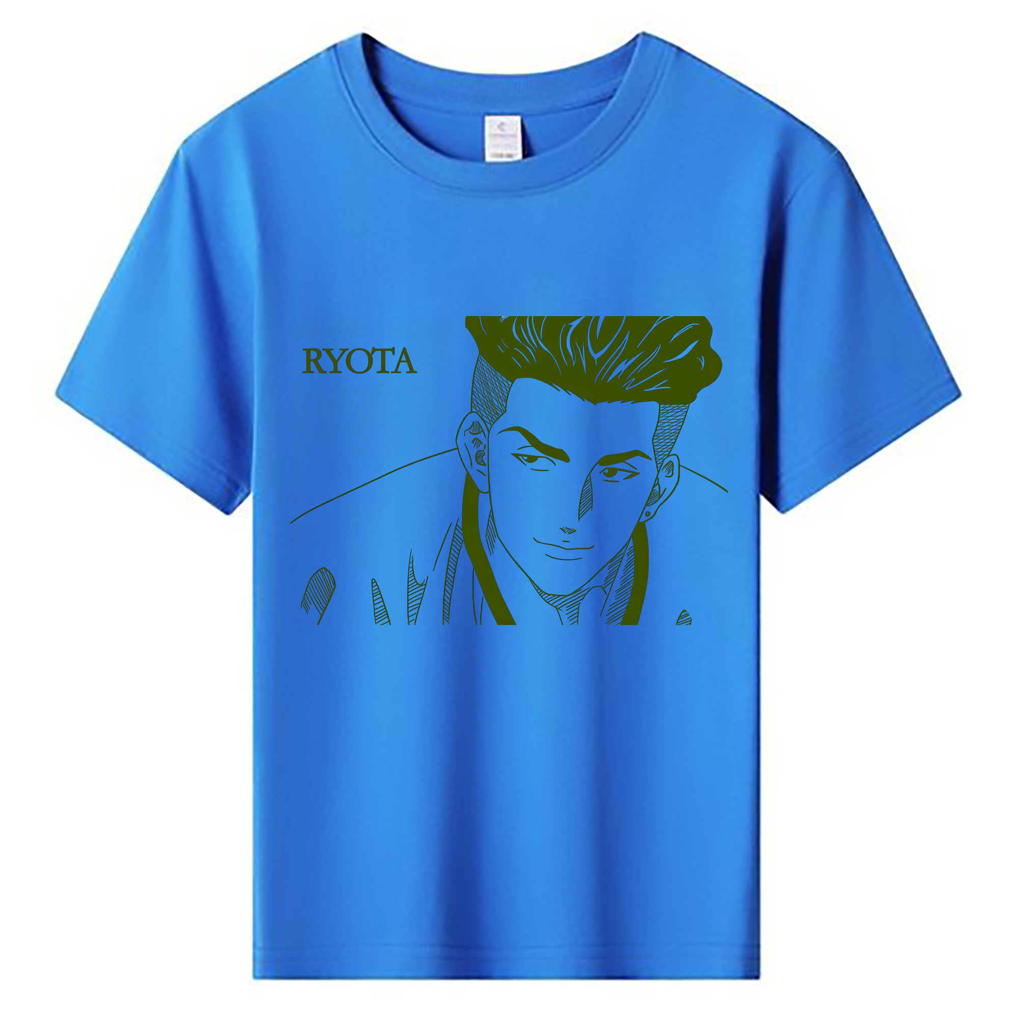 （画像用） SLAM DUNK／スラムダンク 綿100％キッズTシャツ（フロントプリント）